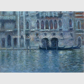 Воспроизводство Palazzo Da Mula картин маслом Клод Monet холста на оформлении стены Венеции