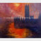 Картина парламента Великобритании картин маслом Клод Monet старого профессора покрашенная вручную