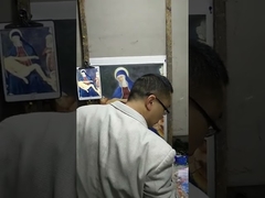 Религиозная картина маслом Человеческая фигура для церковного декора