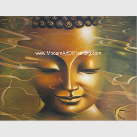 Тайская картина маслом, современная картина маслом статуи Будды, Handmade абстрактные картины маслом холста восточные