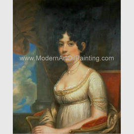 Искусство портрета воспроизводства картины маслом Noblewoman классическое покрашенное вручную на холсте