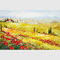 Картина современного искусства декоративной картины Тосканы пейзажа акриловая покрашенная вручную