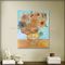 Покрашенное вручную воспроизводство масла ван Гога, картины маслом натюрморта солнцецветов Винсент