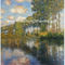 Картины реки Franmed Клод Monet, холст пейзажной живописи природы