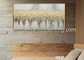 Покрашенное вручную искусство стены холста конспекта картины сусального золота для внутреннего художественного оформления