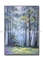 Абстрактная картина маслом современного искусства ландшафта для картины лесного дерева живущей комнаты