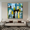 Картина маслом искусства стены картин холста абстрактного искусства живущей комнаты Unframed